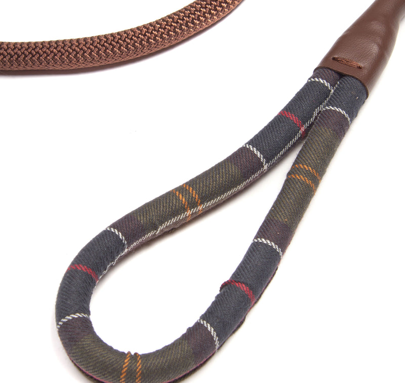 Barbour Tartan Trimmed Slip Dog Lead