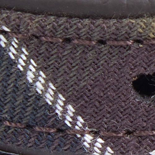 Leather Tartan Dog Collar - Barbour