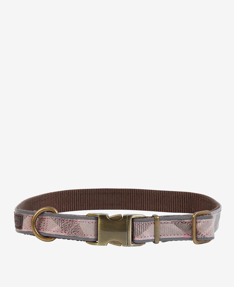 Reflective Tartan Dog Collar - Barbour