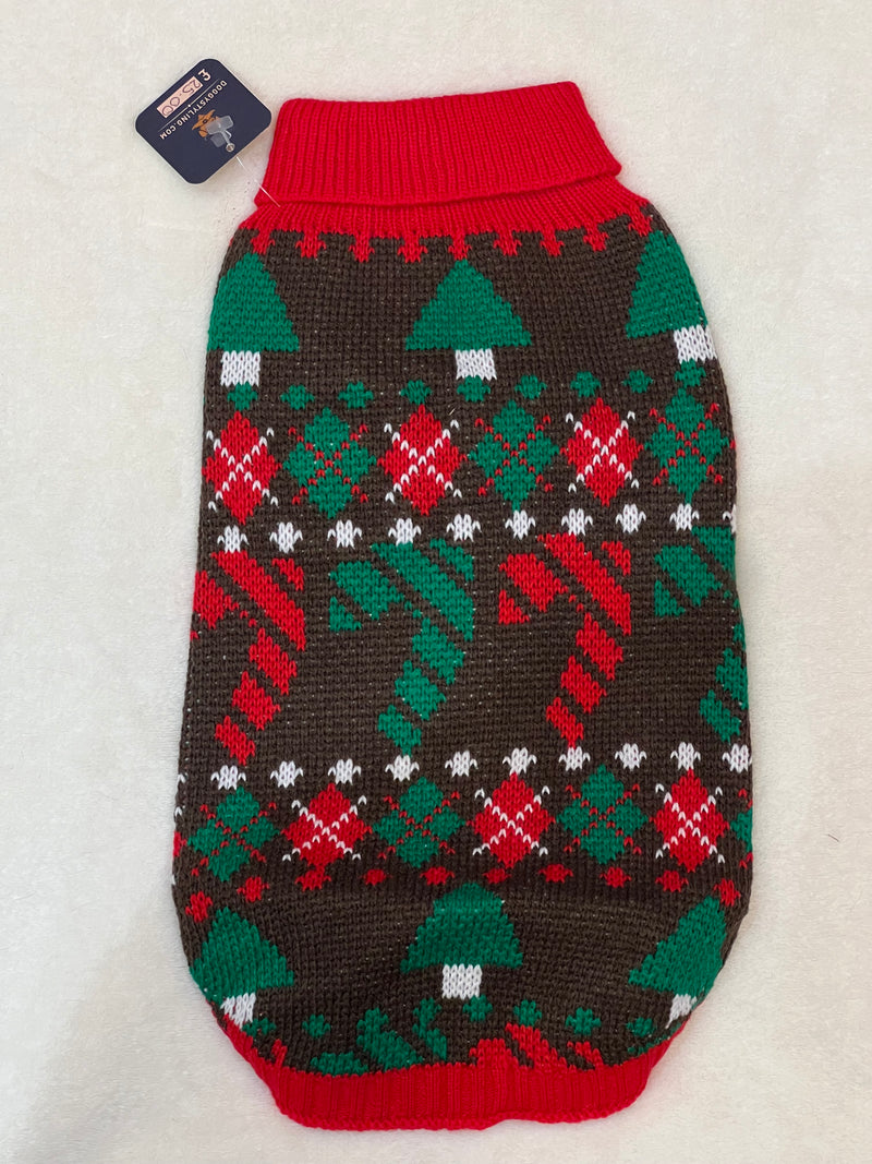 Brown Novelty Christmas Jumper