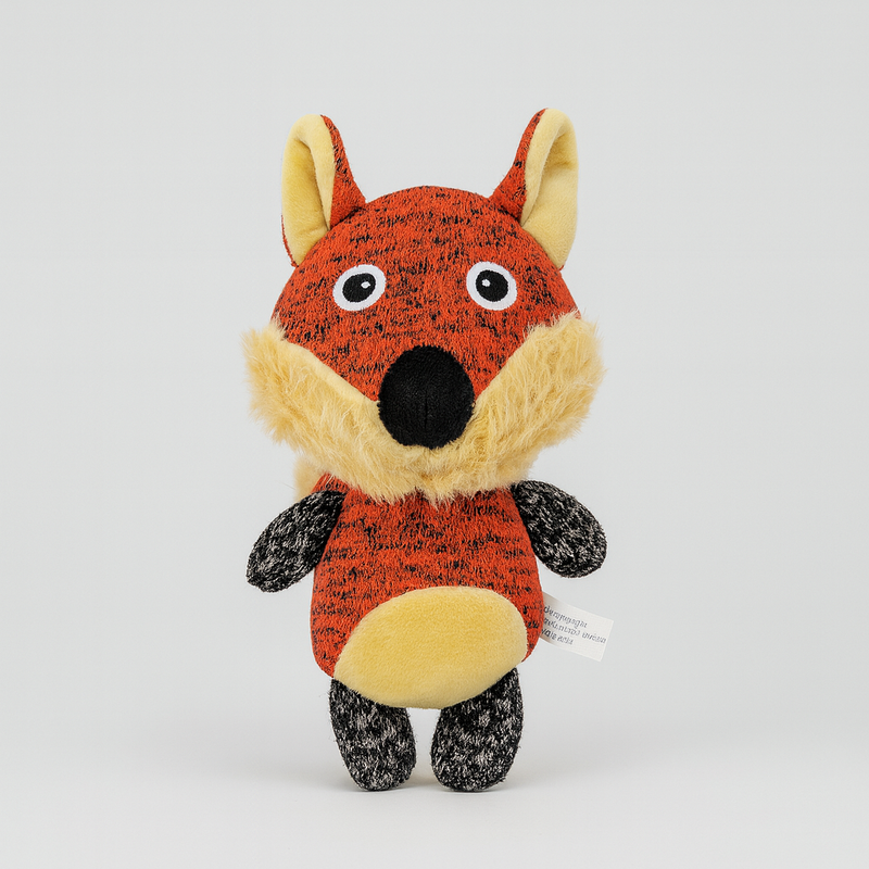 Knitted Squirrel Dog Toy – Soft, Durable & Adorable Plush Toy for Dogs