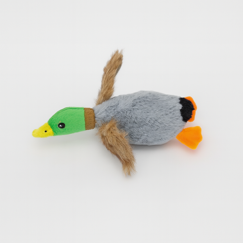 Plush Duck Dog Toy