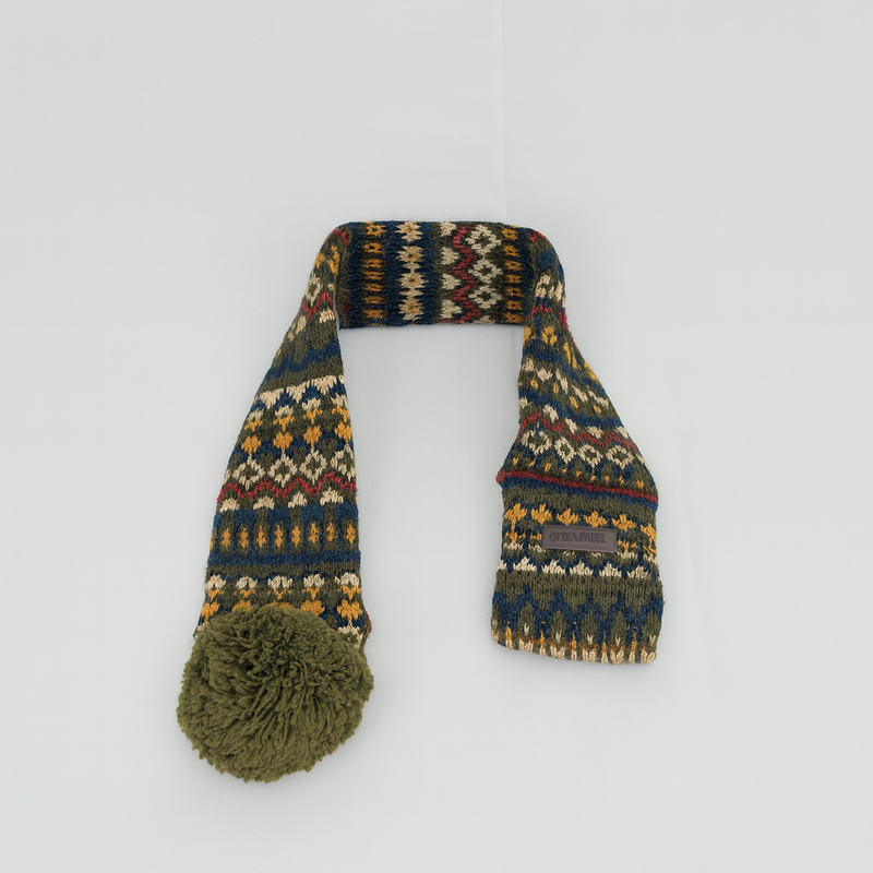 Barbour Marlow Fair Isle Dog Scarf