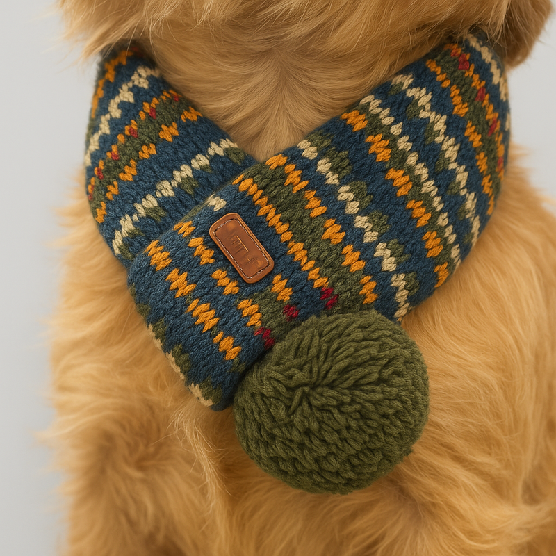 Barbour Marlow Fair Isle Dog Scarf