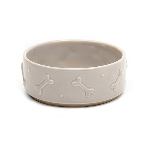 French grey ceramic bowl - Mutts & Hounds