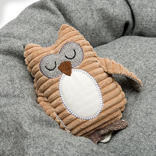 Ollie Owl Plush Dog Toy - Mutts & Hounds